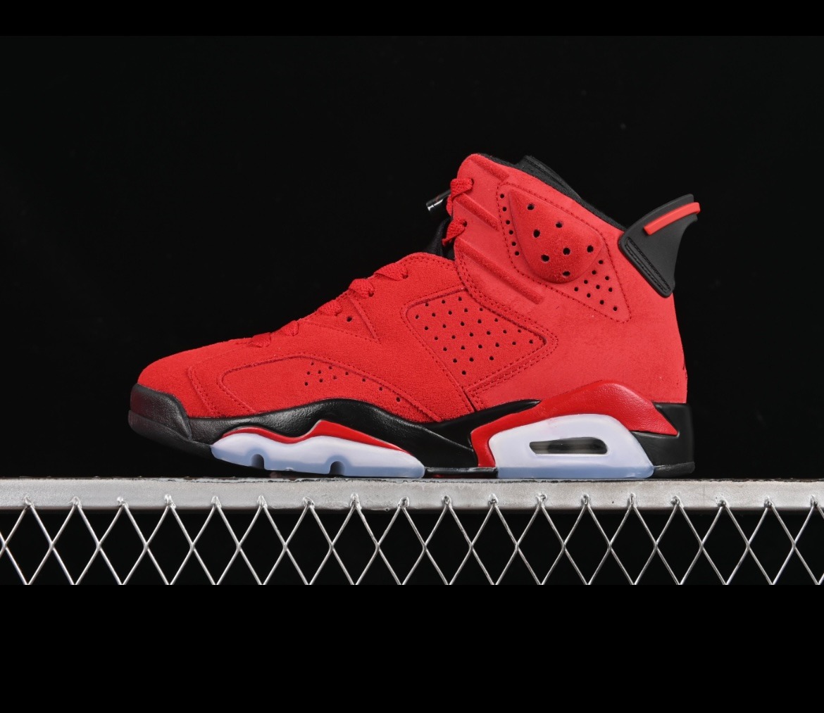 Nk air jordan 6 toro rosso AJ6