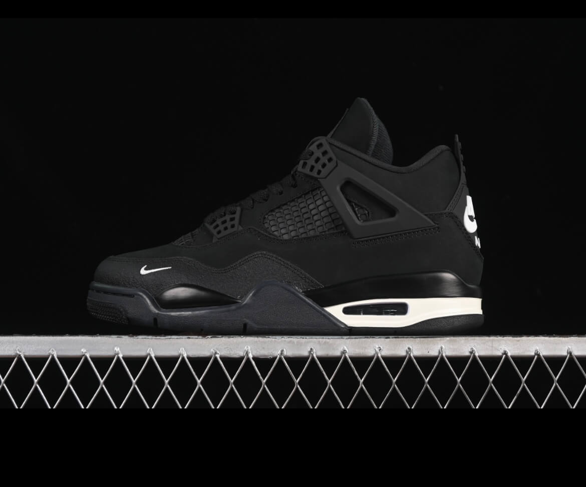 Nk air jordan 4 retro nigel sylvester black AJ4