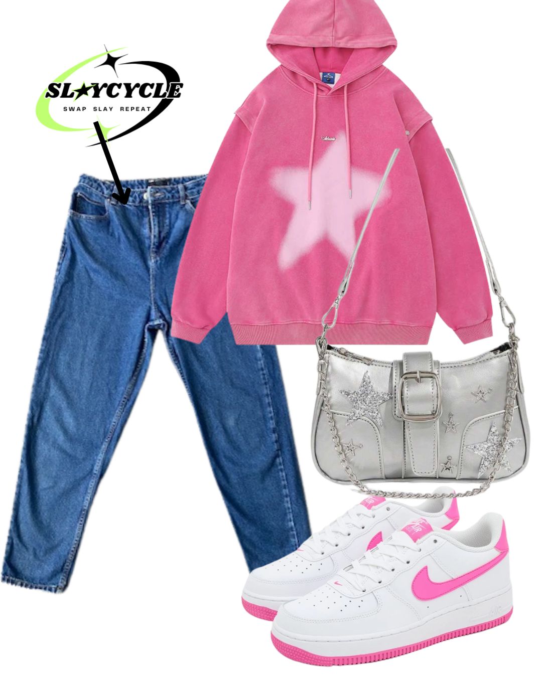 Denim Jeans (Asos Designs) - Size UK 10