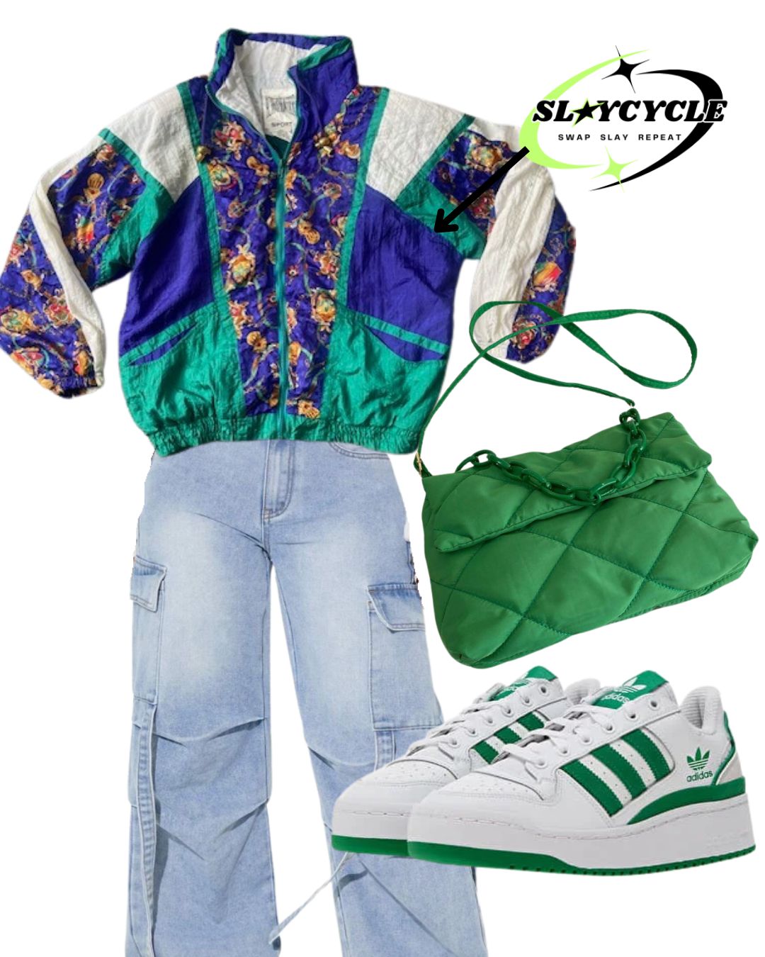 Vintage Shell jacket - Large