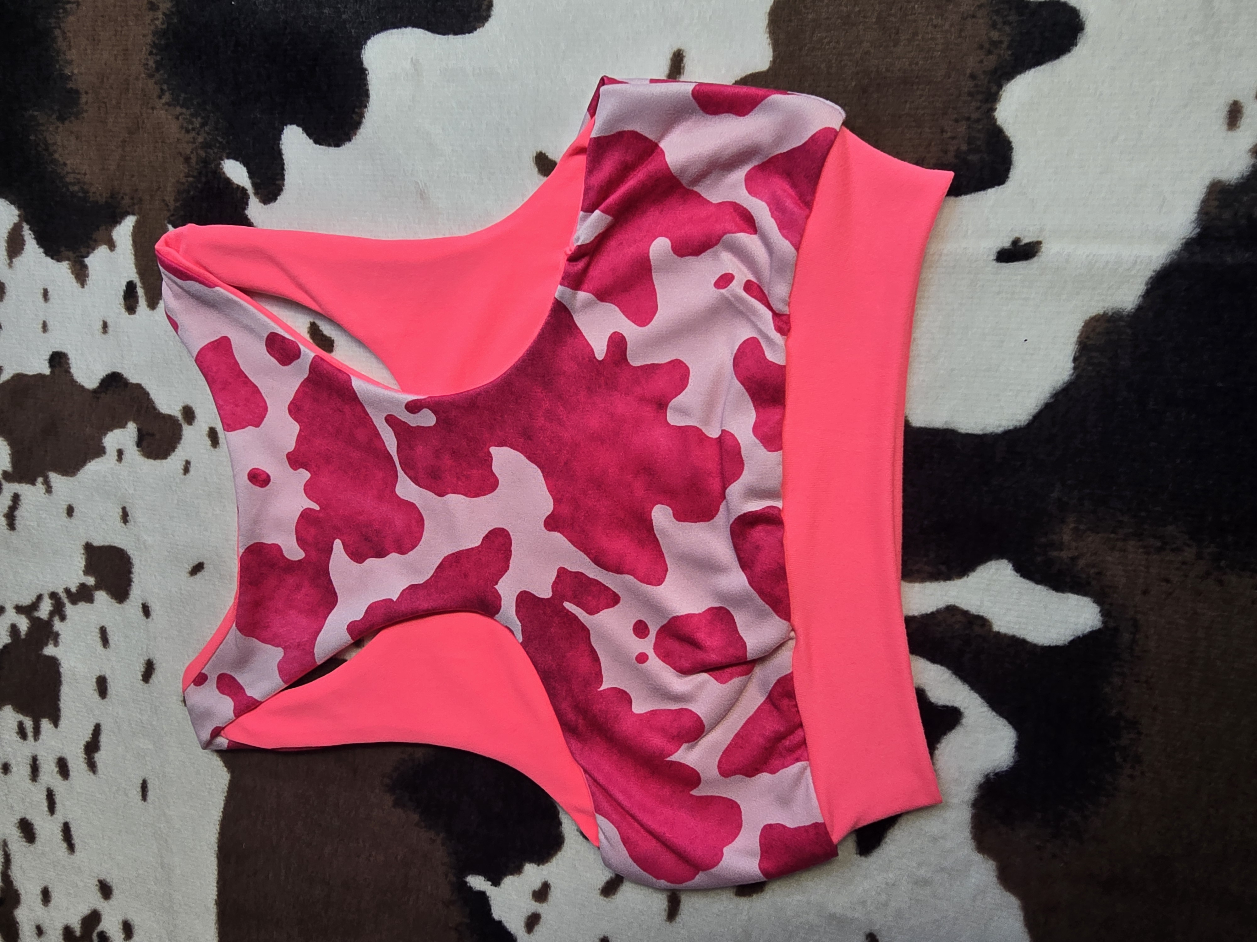 Pink Sports Bra