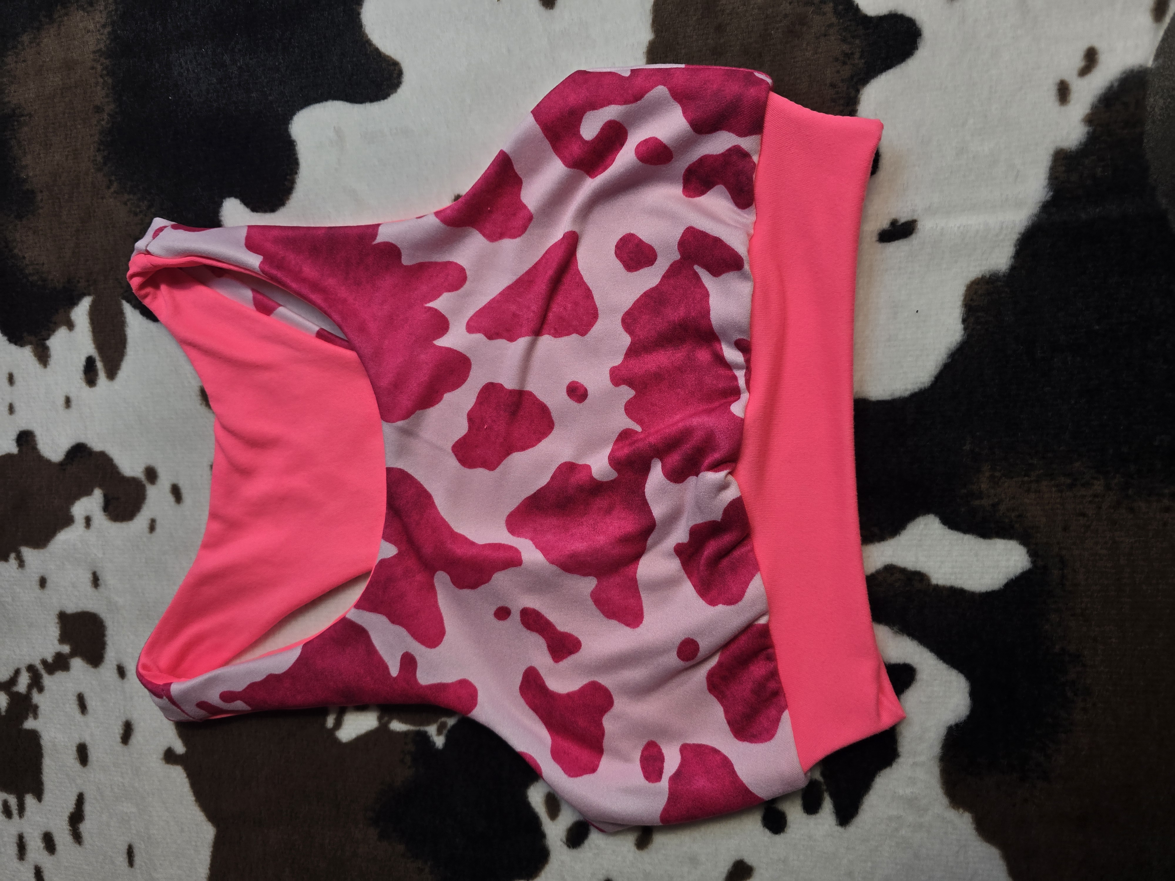 Pink Sports Bra