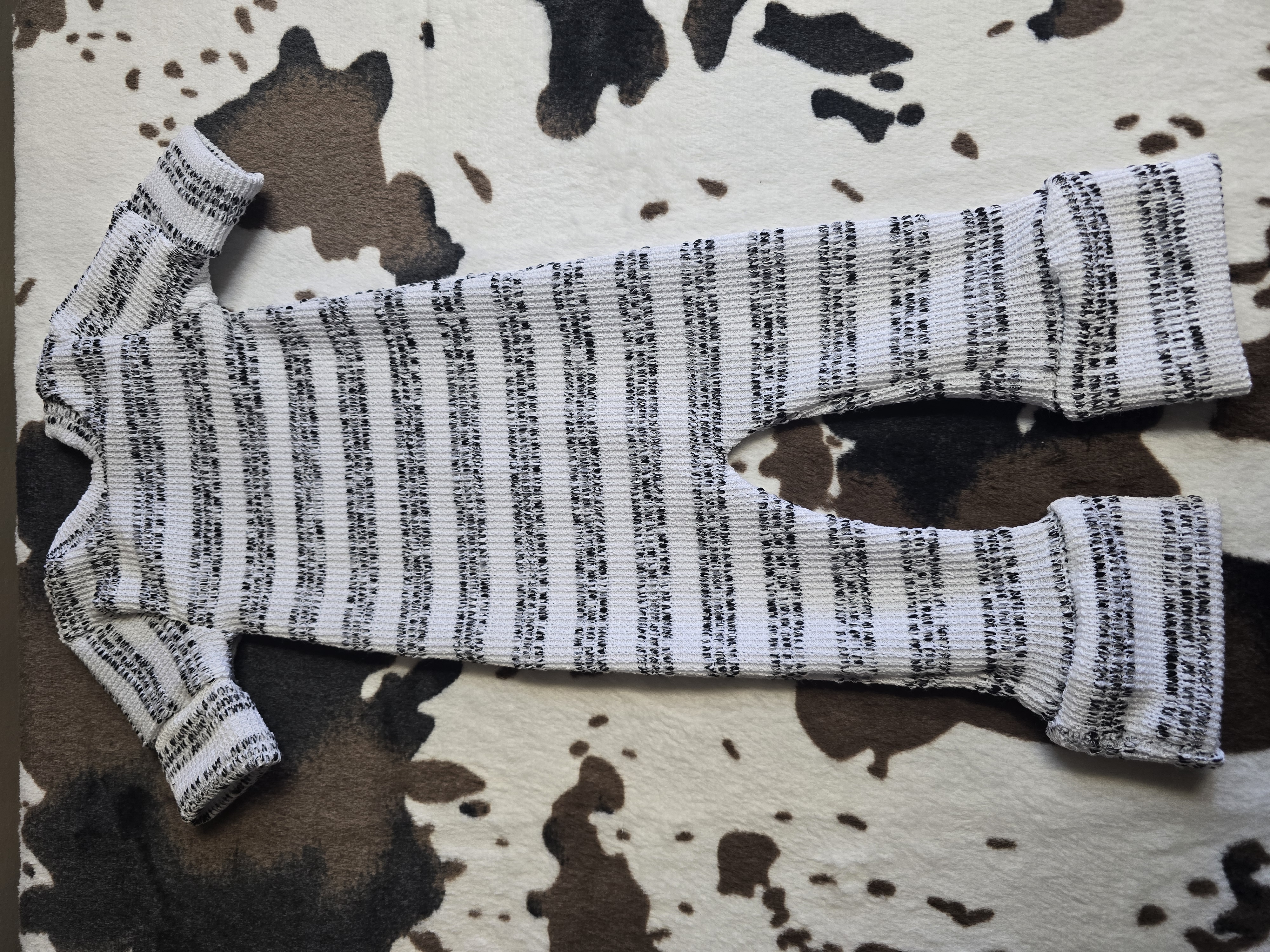 Black and White Onesie Romper