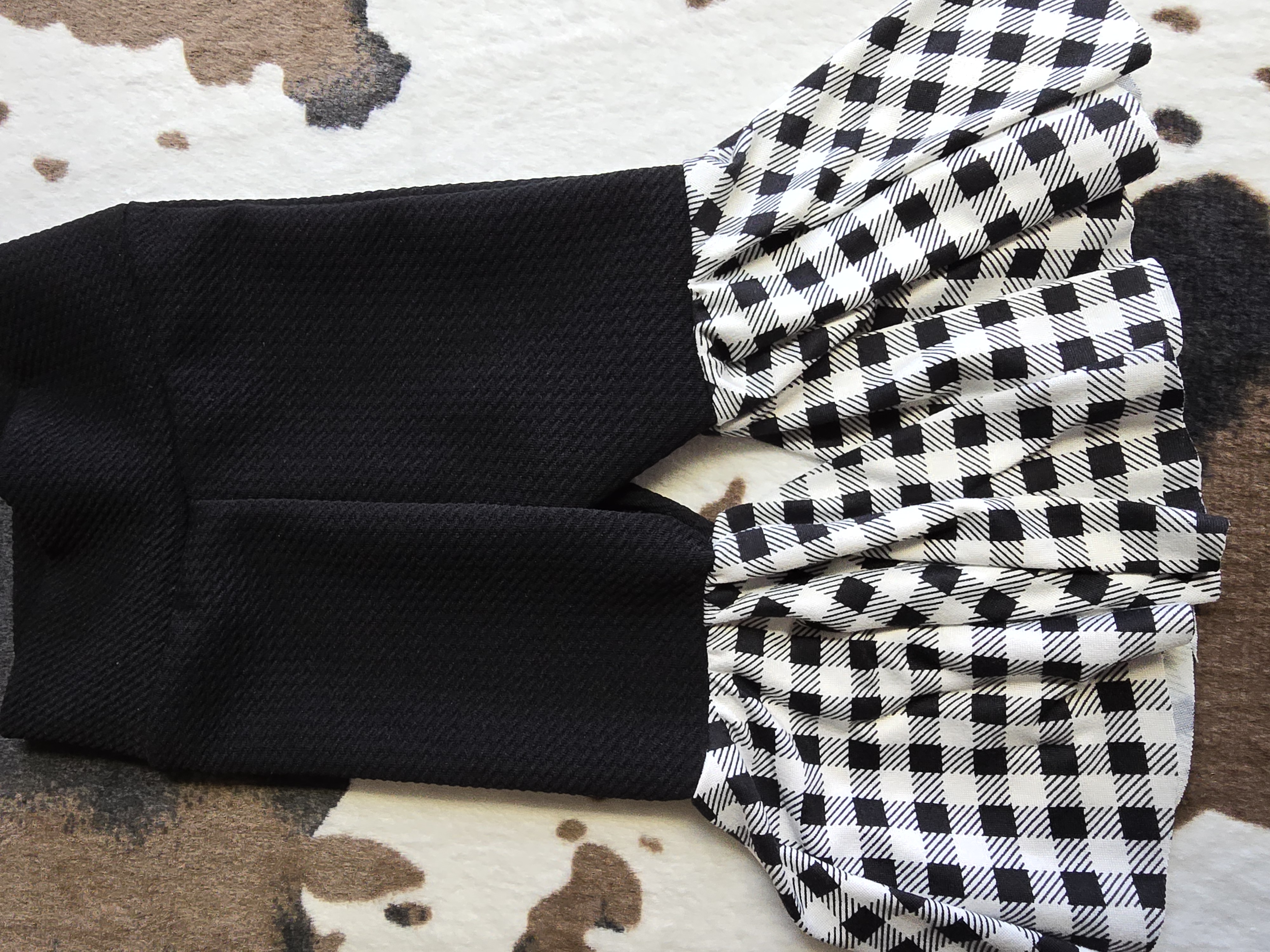 Black Checkered Bells