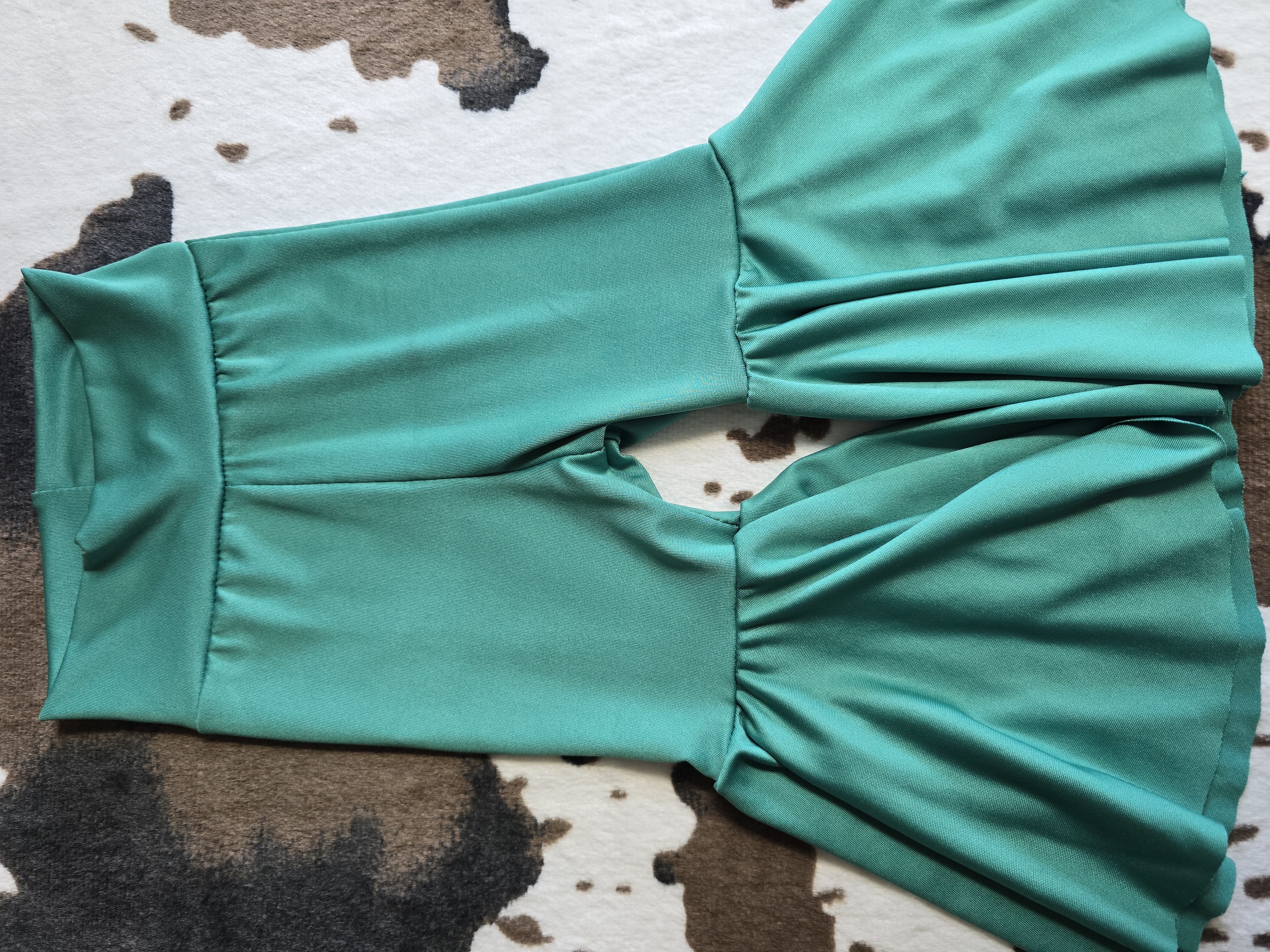Green Bell Bottoms