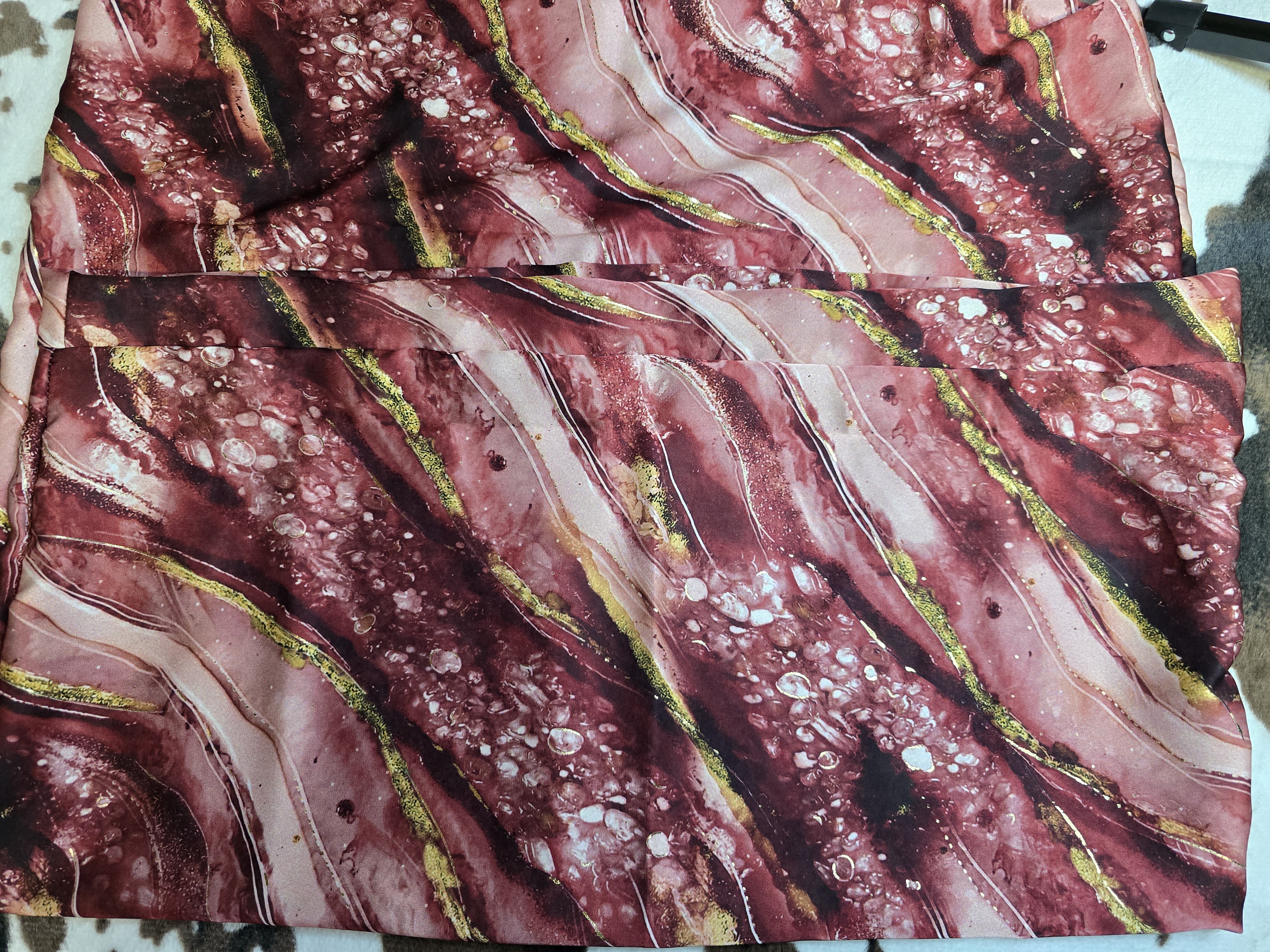 Pink Marble Silk Pillowcase's