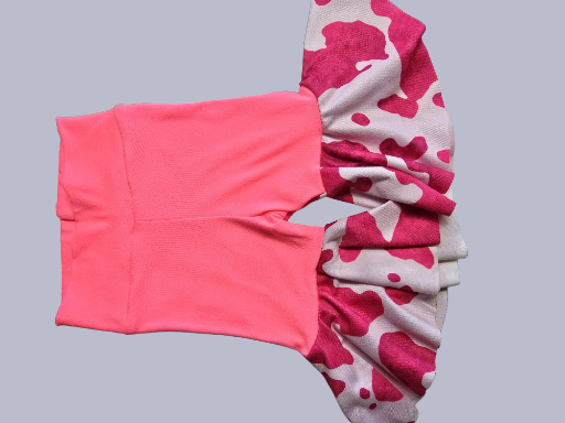 Pink Cow Bell Bottoms