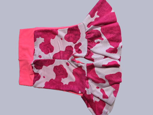 Pink Cow Bell Bottoms