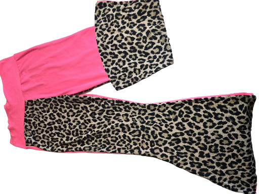 Leopard Print and Pink Flares