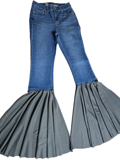 Adult Denim Grey Bells