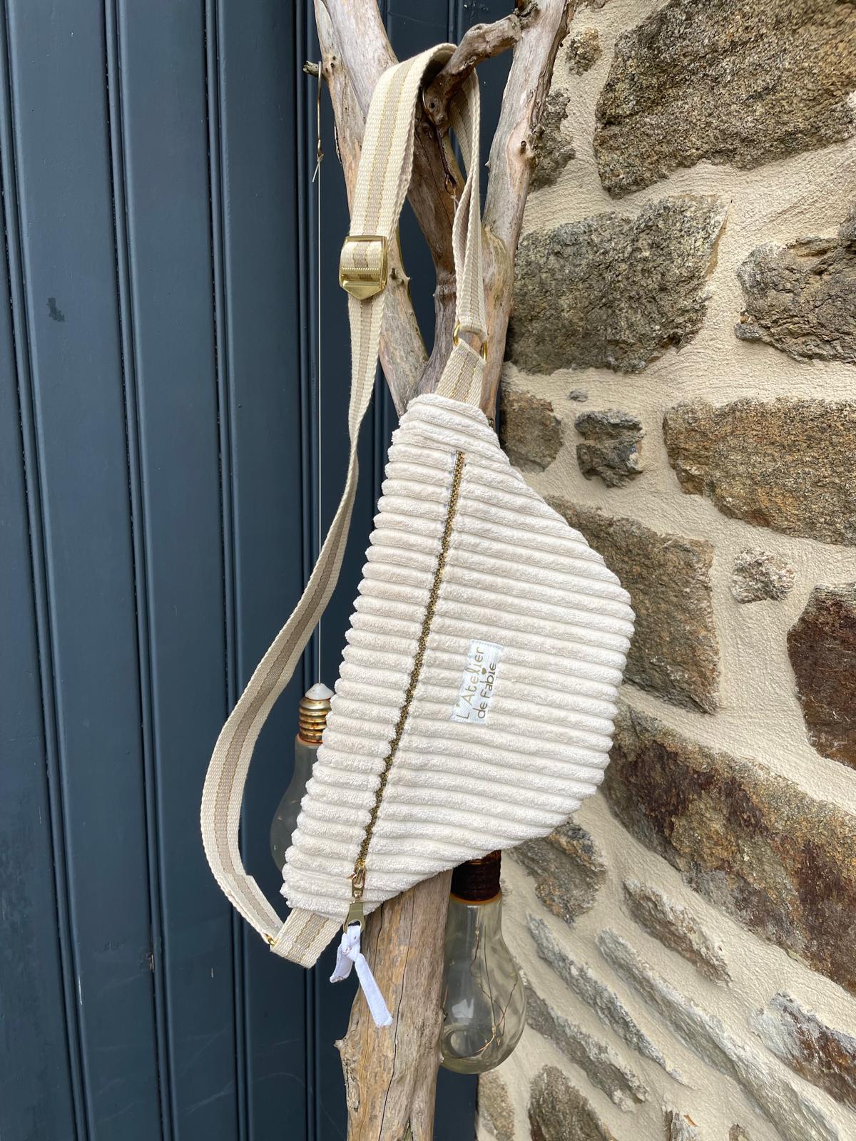 Sac banane - Beige