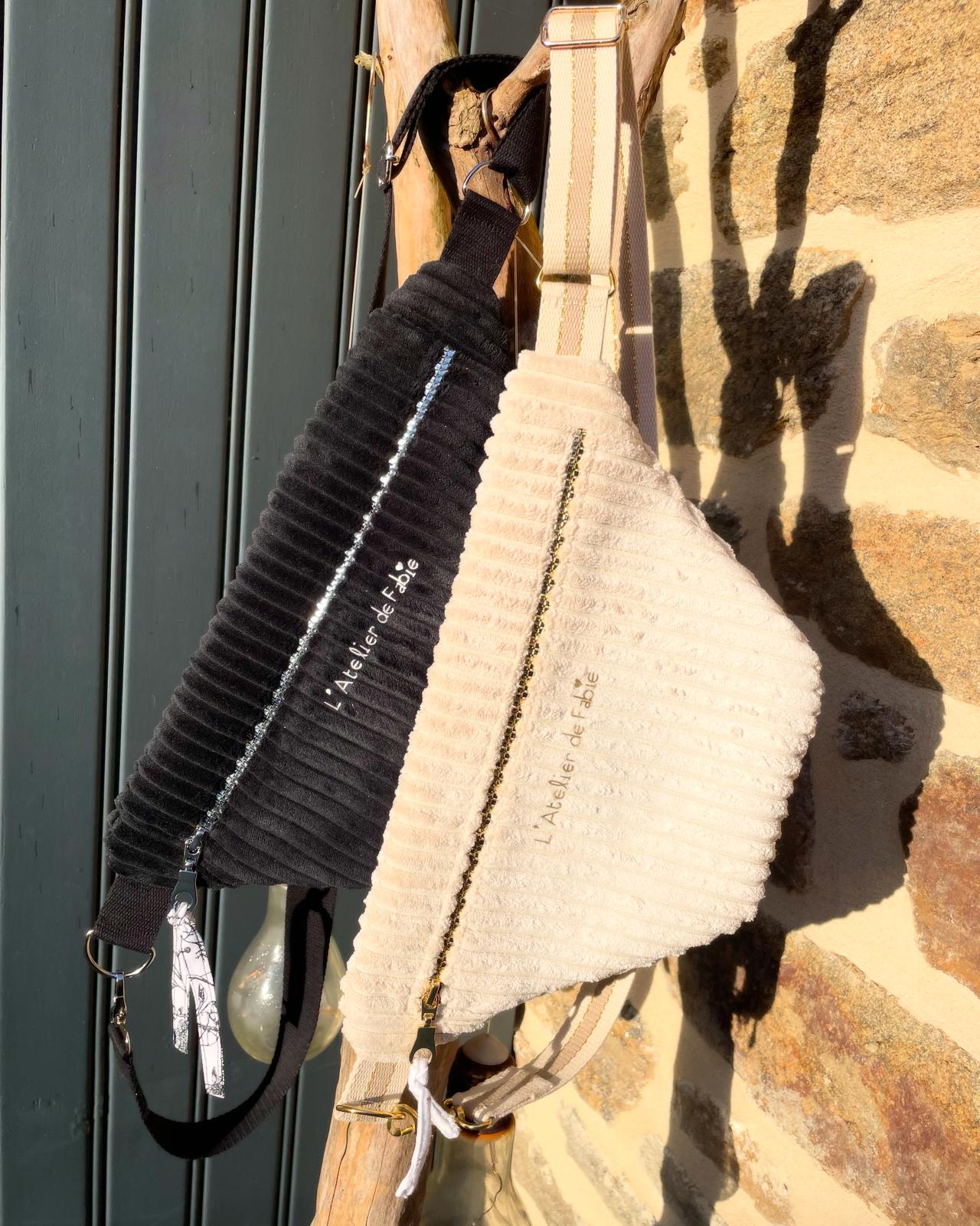 Sac banane - Beige