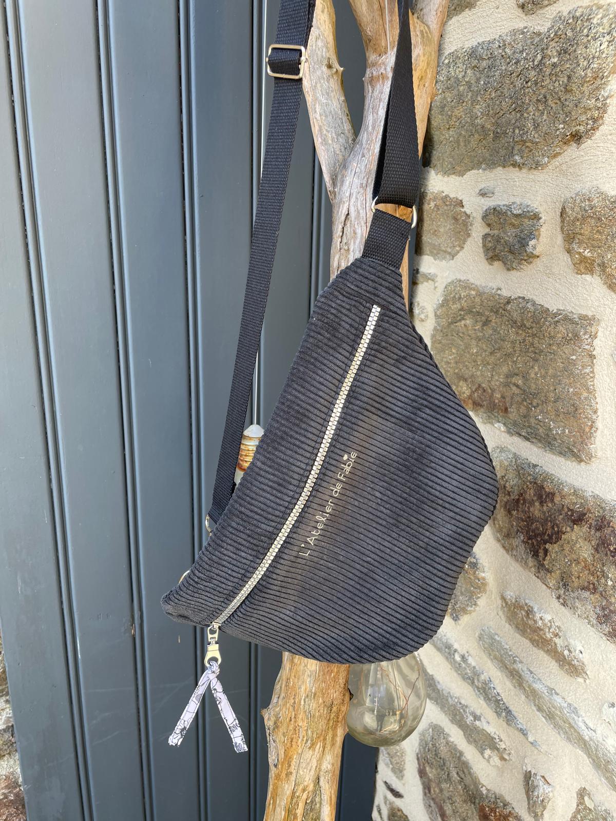 Sac banane - Noir