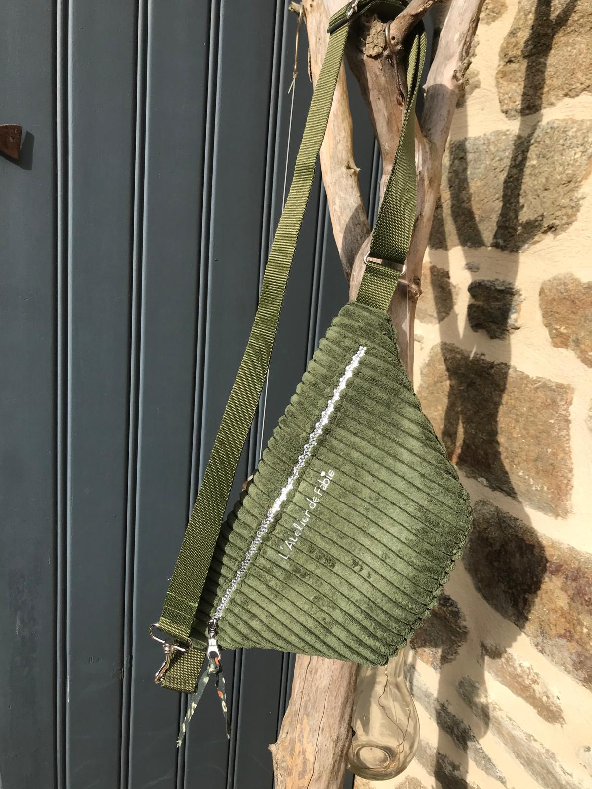 Sac banane - Vert kaki