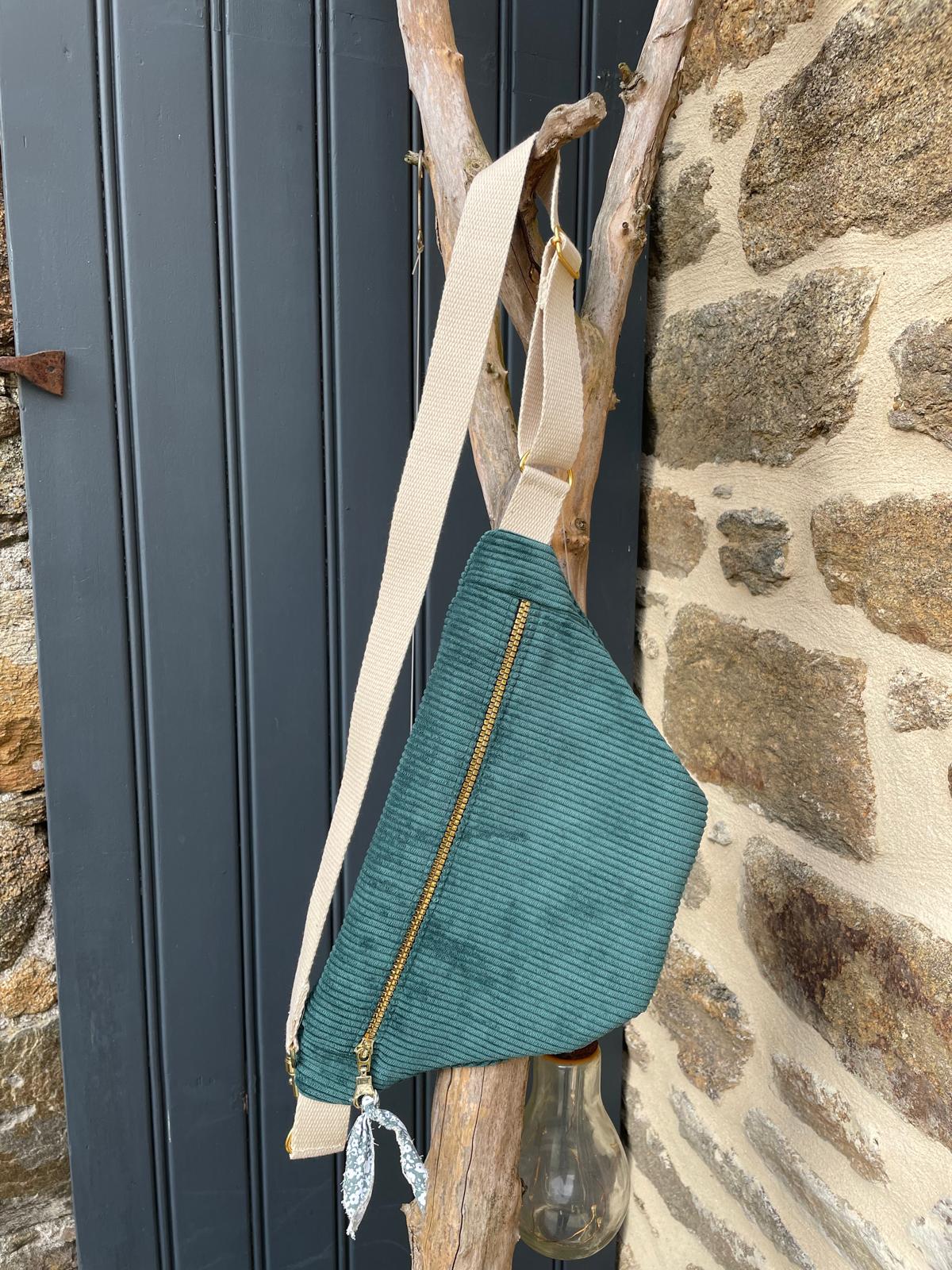 Sac banane - Bleu turquoise 