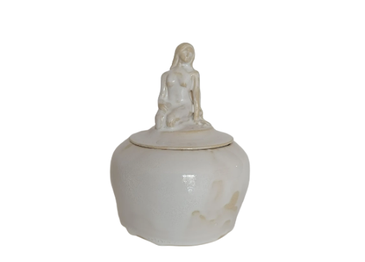 Tarro con tapa "La femme" 