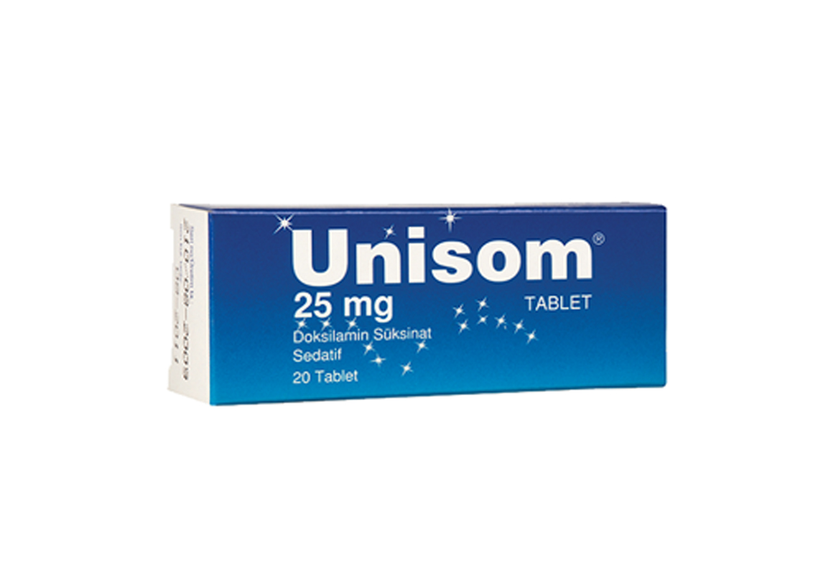 Unisom Doxylamine Sleep Aid Pills Nighttime 20 Tablets