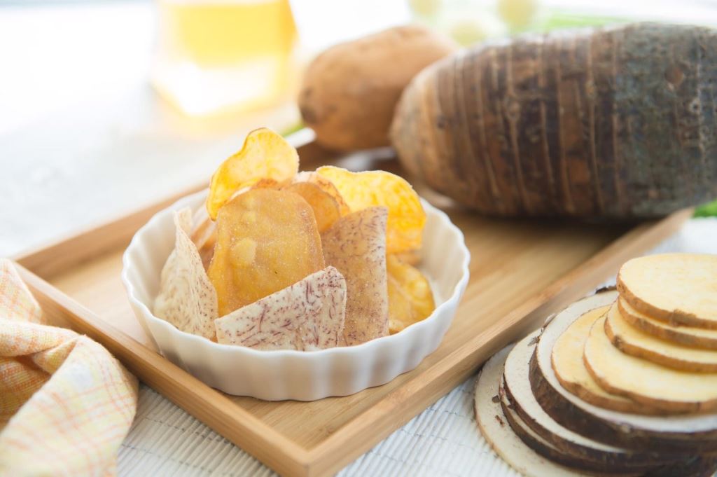 Taro-Sweet Potato Chips Buy 2 Get 1 Free 紫香芋薯片 買二送一