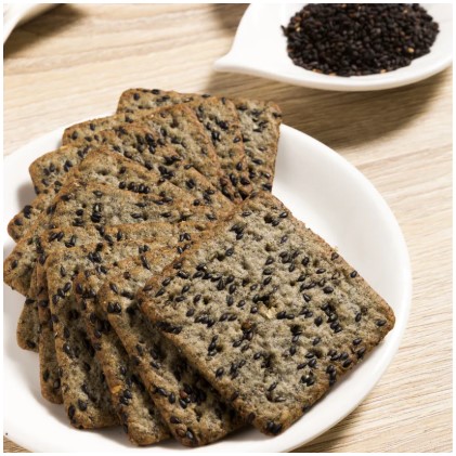 Black Sesame Crackers Buy 3 Get 1 Free 黑芝麻脆餅 買三送一
