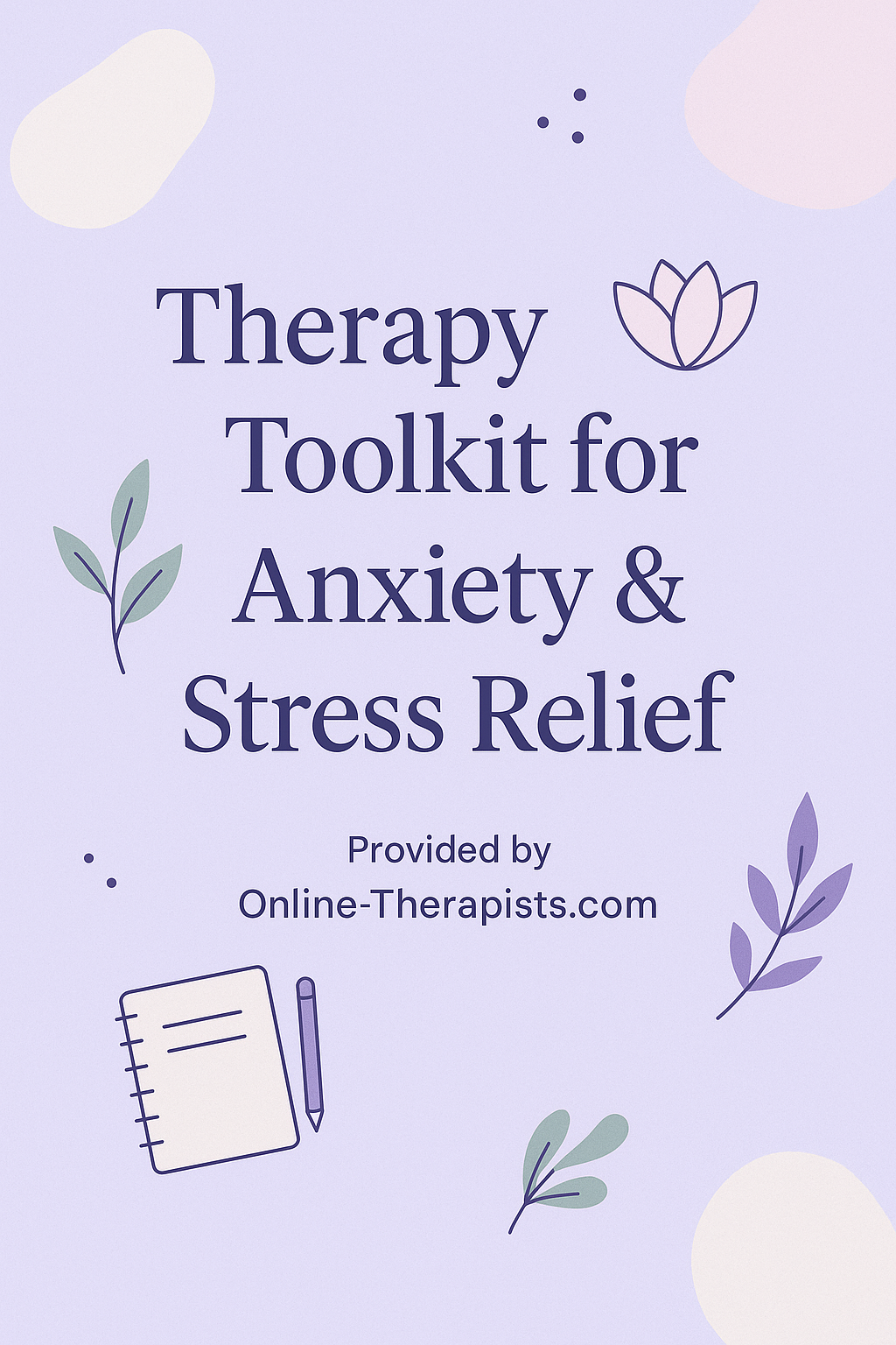 Therapy Toolkit for Anxiety & Stress Relief