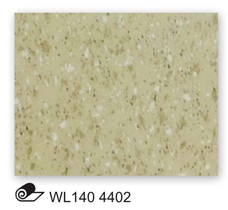 Piso vinilico HOMOGENIO de 1.5-3 mm de espesor de uso residencial marca WOLFLOR modelo WL140 4402