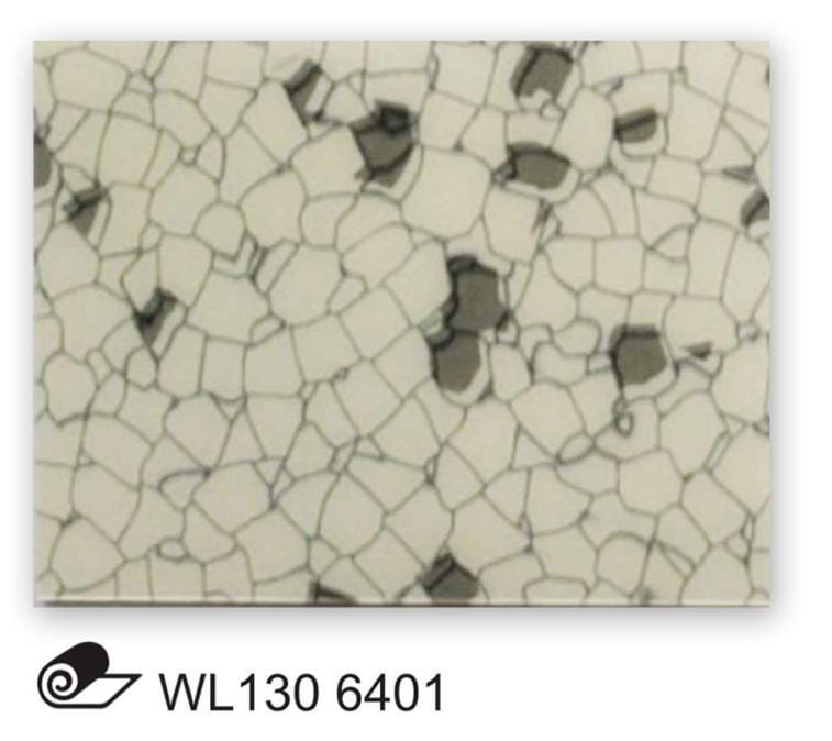 Piso vinilico HOMOGENIO de 1.5-3 mm de espesor de uso residencial marca WOLFLOR modelo WL130 6401