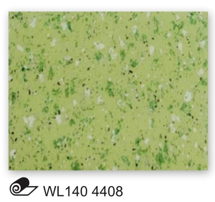 Piso vinilico HOMOGENIO de 1.5-3 mm de espesor de uso residencial marca WOLFLOR modelo WL140 4408