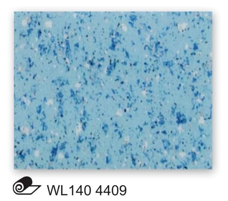 Piso vinilico HOMOGENIO de 1.5-3 mm de espesor de uso residencial marca WOLFLOR modelo WL140 4409