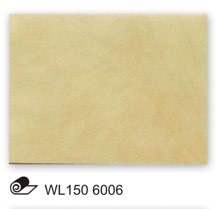 Piso vinilico HOMOGENIO de 1.5-3 mm de espesor de uso residencial marca WOLFLOR modelo WL150 6006