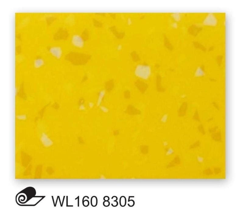 Piso vinilico HOMOGENIO de 1.5-3 mm de espesor de uso residencial marca WOLFLOR modelo WL160 8305