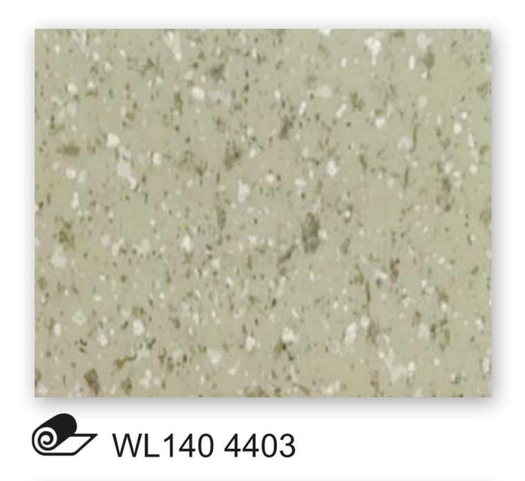 Piso vinilico HOMOGENIO de 1.5-3 mm de espesor de uso residencial marca WOLFLOR modelo WL140 4403