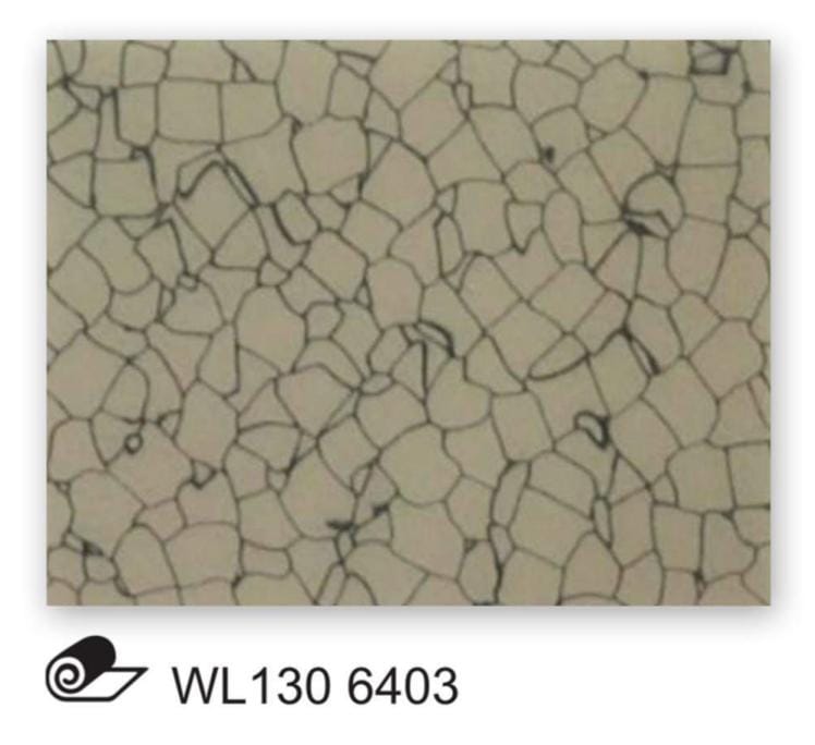 Piso vinilico HOMOGENIO de 1.5-3 mm de espesor de uso residencial marca WOLFLOR modelo WL130 6403