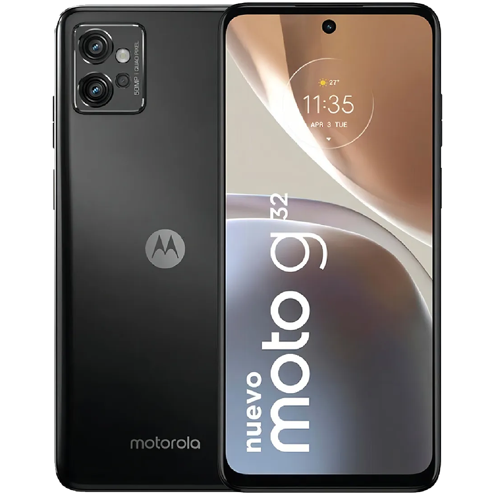 Motorola Moto g32 (128GB / 6GB RAM) – Gris Mineral (Outlet)