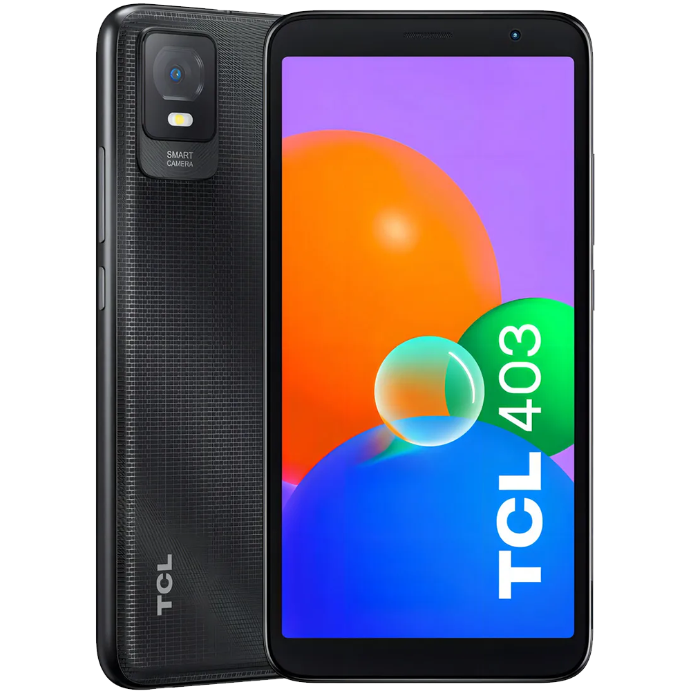 TCL 403 (32GB / 2GB RAM) – Negro Prime (Outlet)