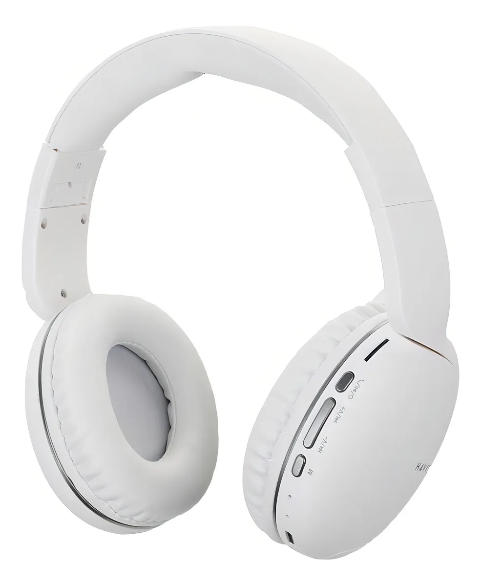 Auriculares Bluetooth Havit H600BT – Blanco Plegables