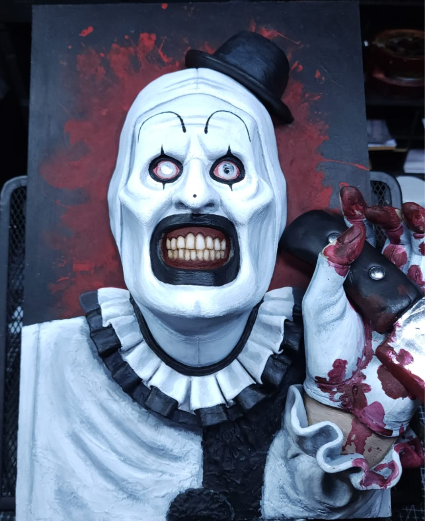 Busto Art The Clown