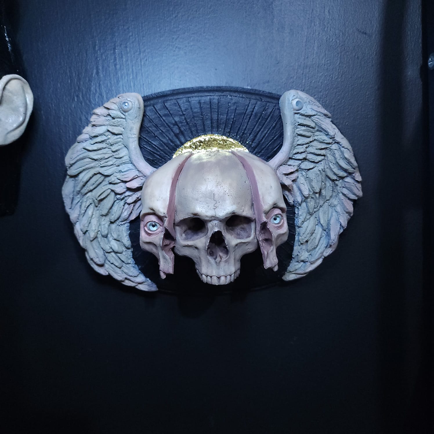 Busto tipo cuadro Querubine