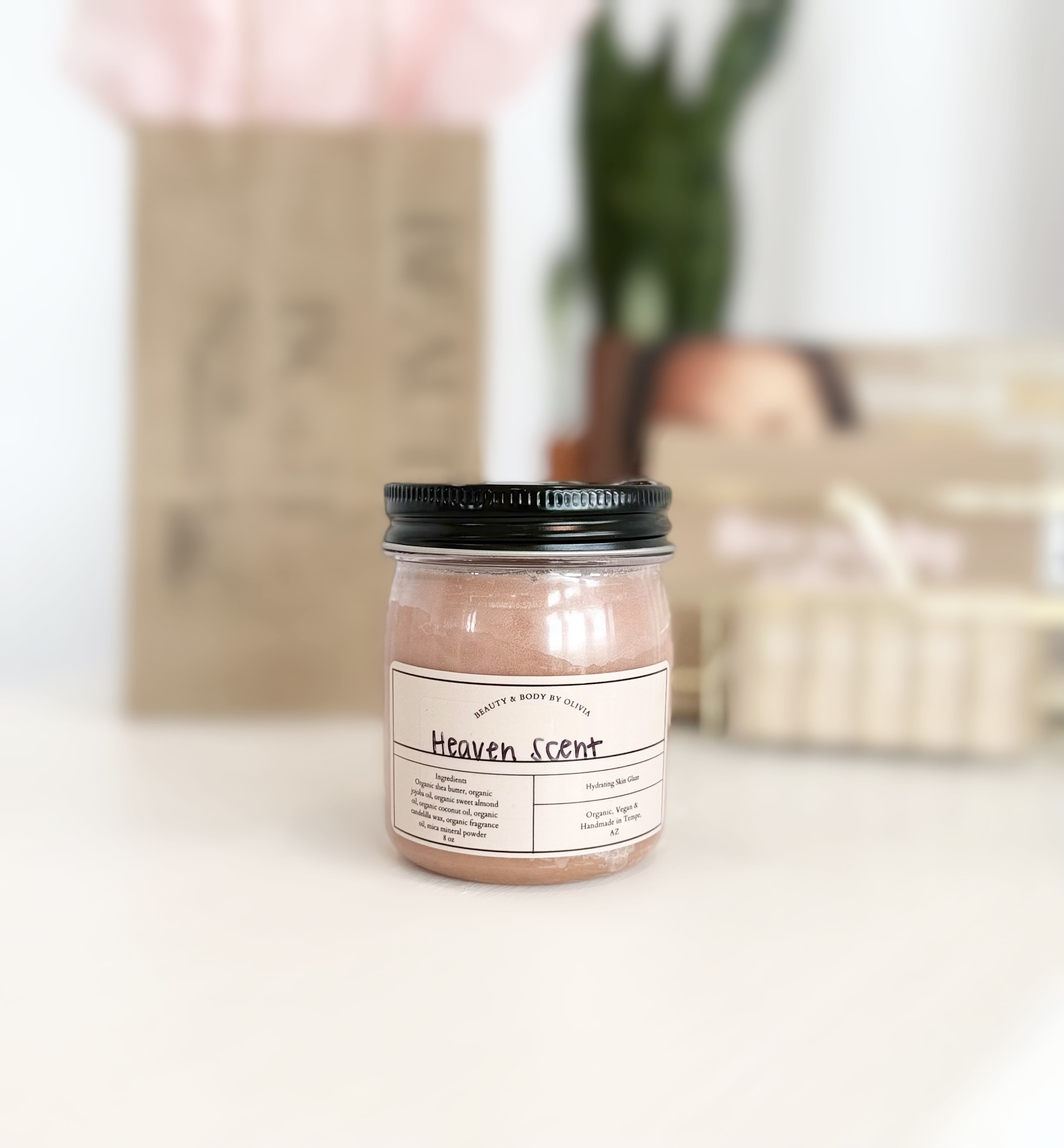 Organic skin glaze