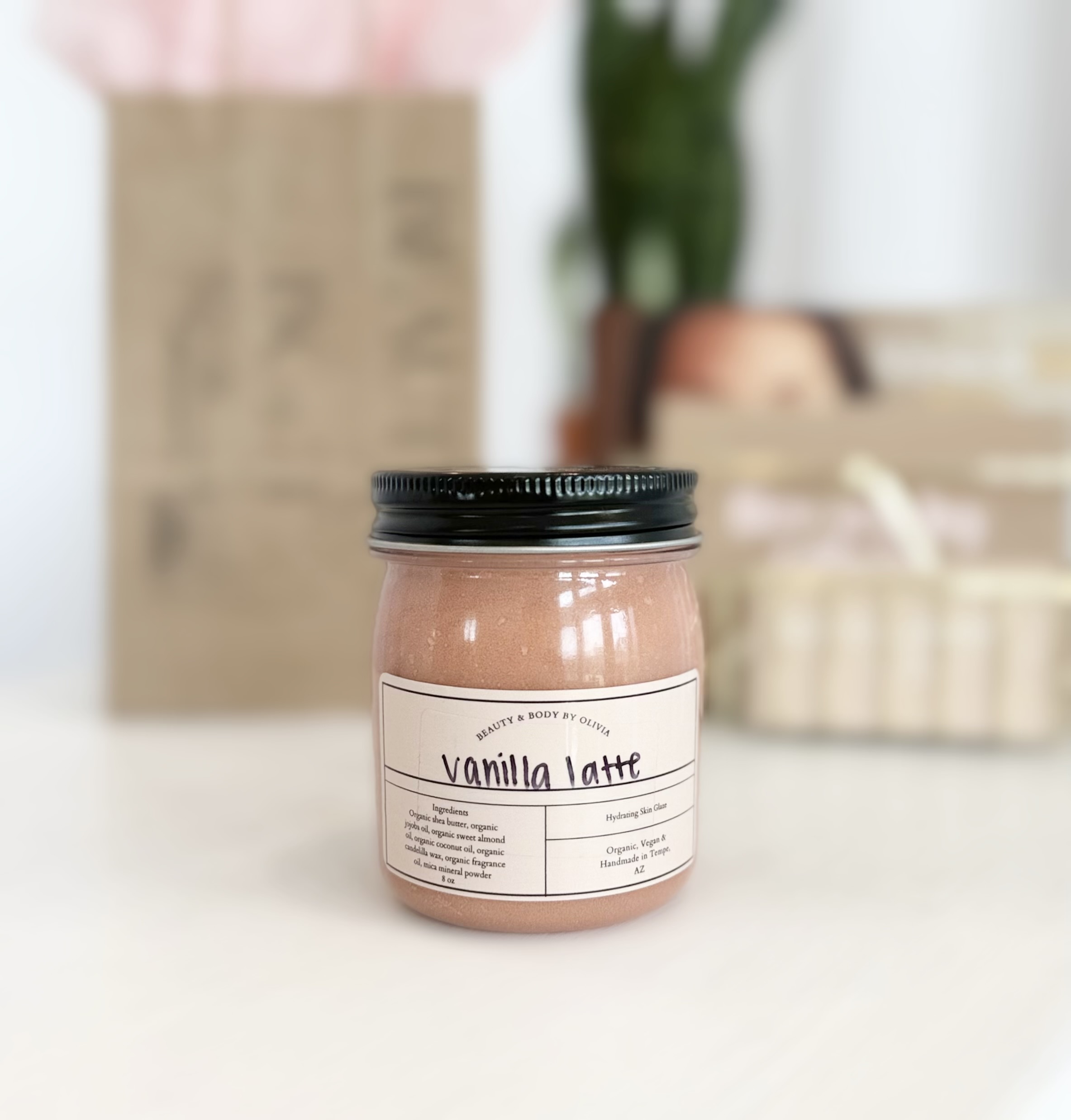 Organic skin glaze
