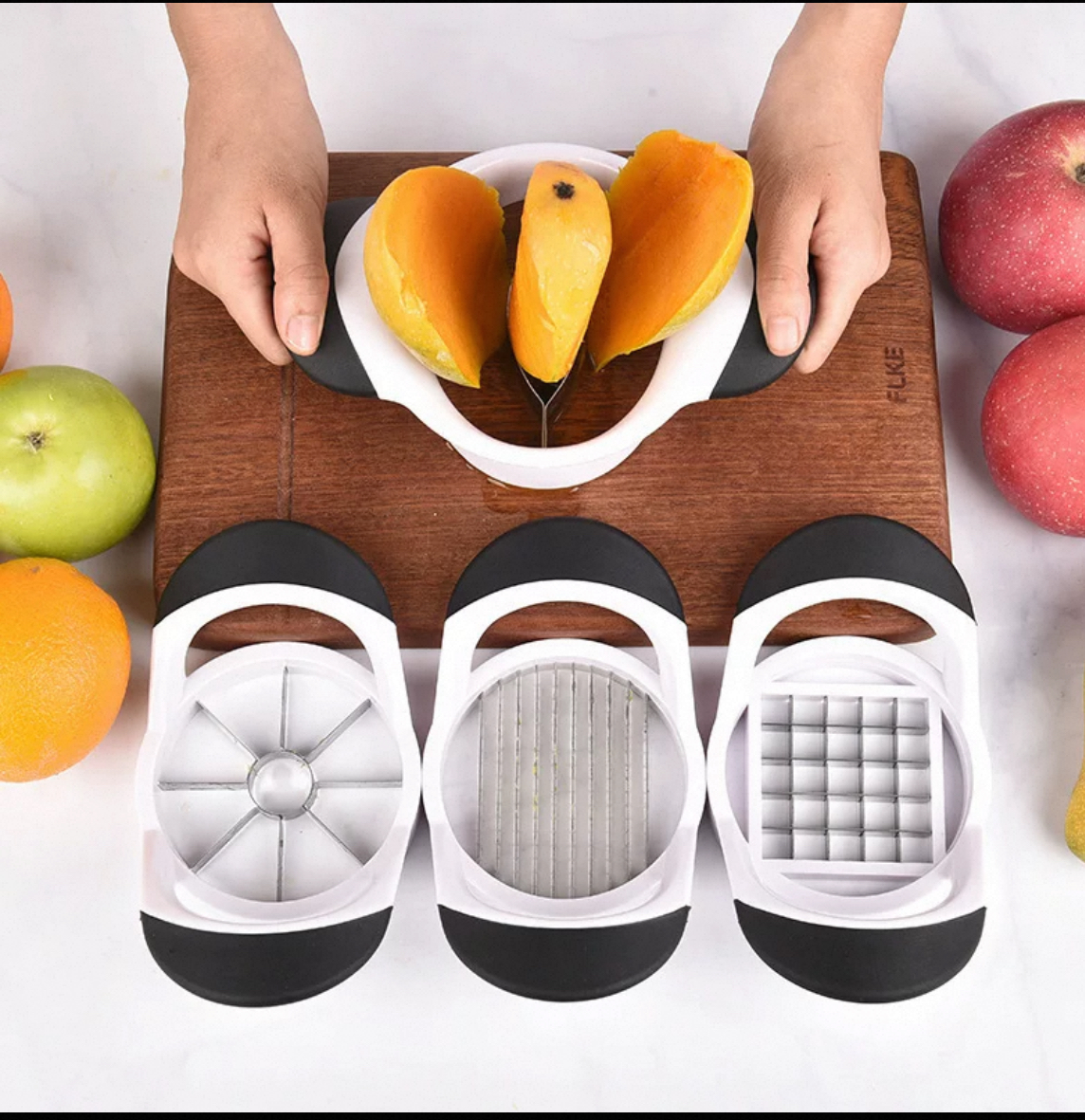 3-in-1 Fruit and Vegetable Slicer Set