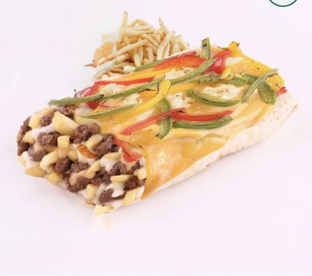 French Tacos – Beef, Fries & Peppers