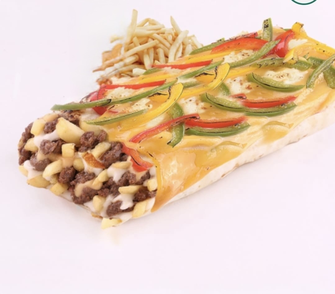 French Tacos – Beef, Fries & Peppers