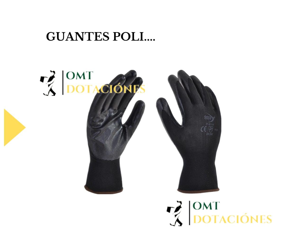  Guantes de Polietileno
