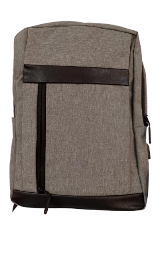 Mochila gris moderna