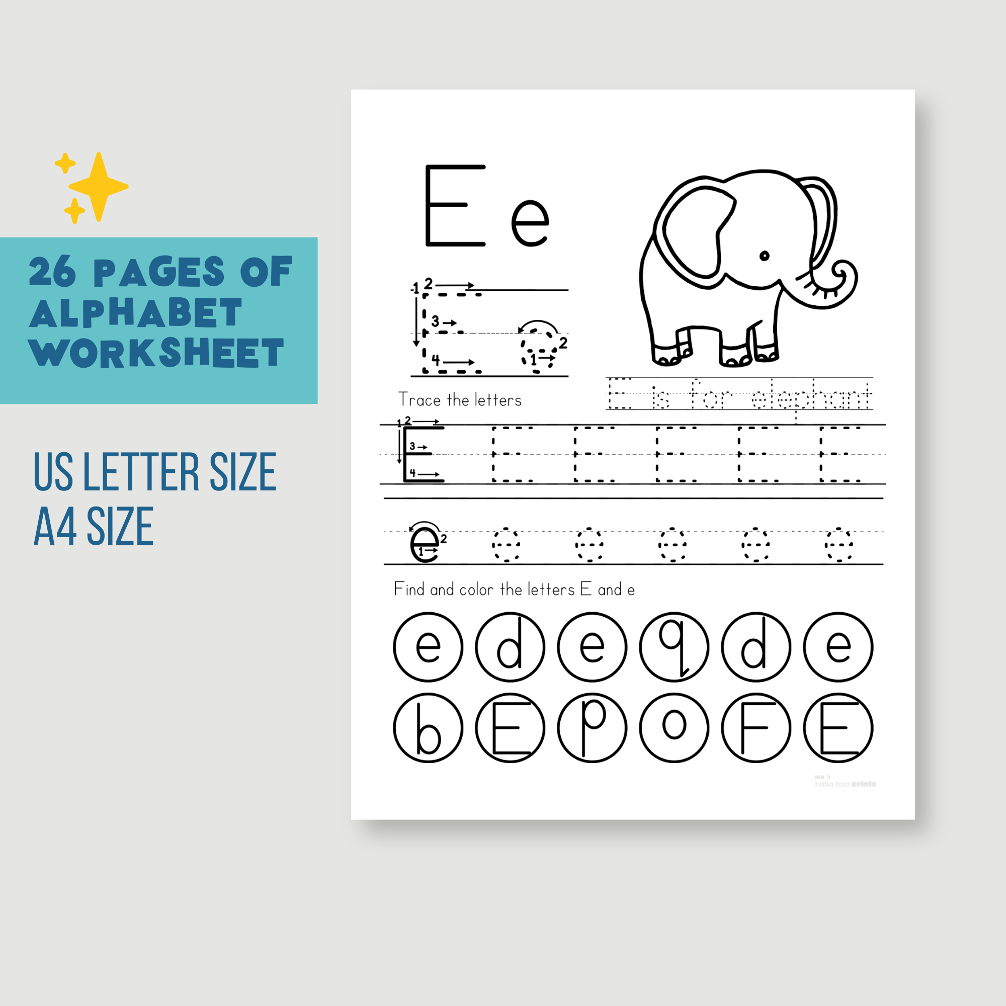 ABC Worksheet 
