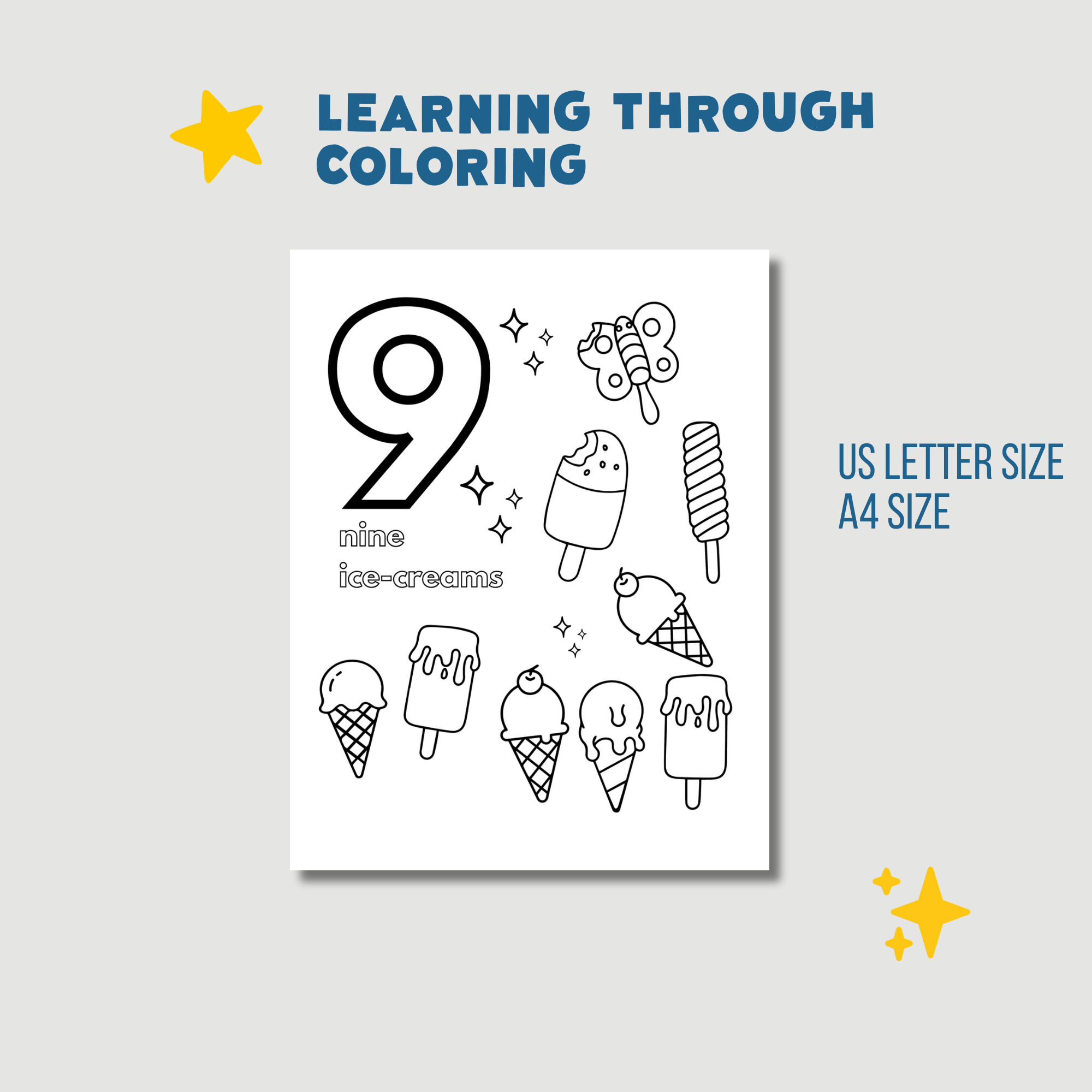 123 Coloring Sheet