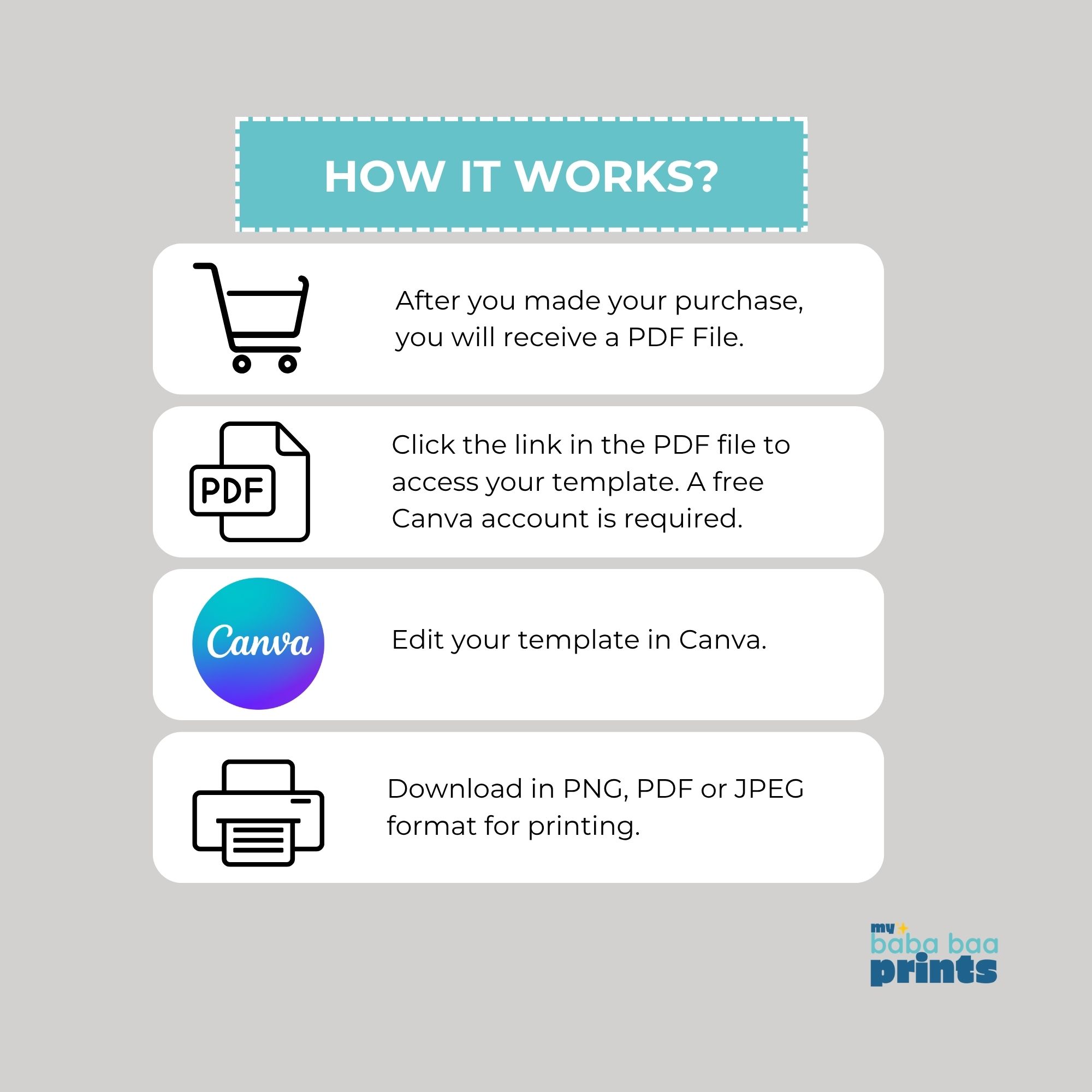 Brothers poster set of 3