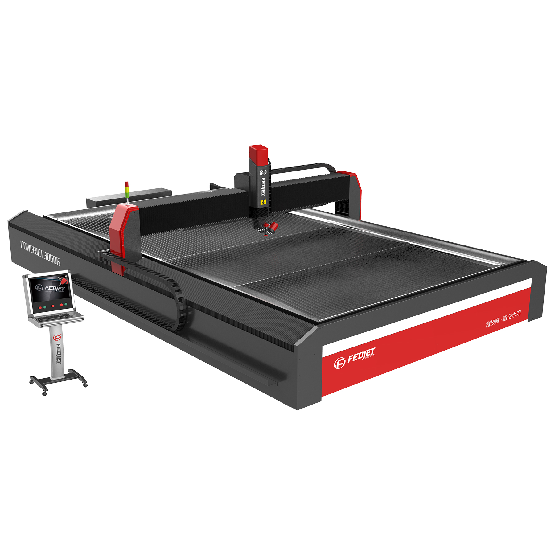 5-osiowa precyzyjna maszyna CNC do cięcie strumieniem wody