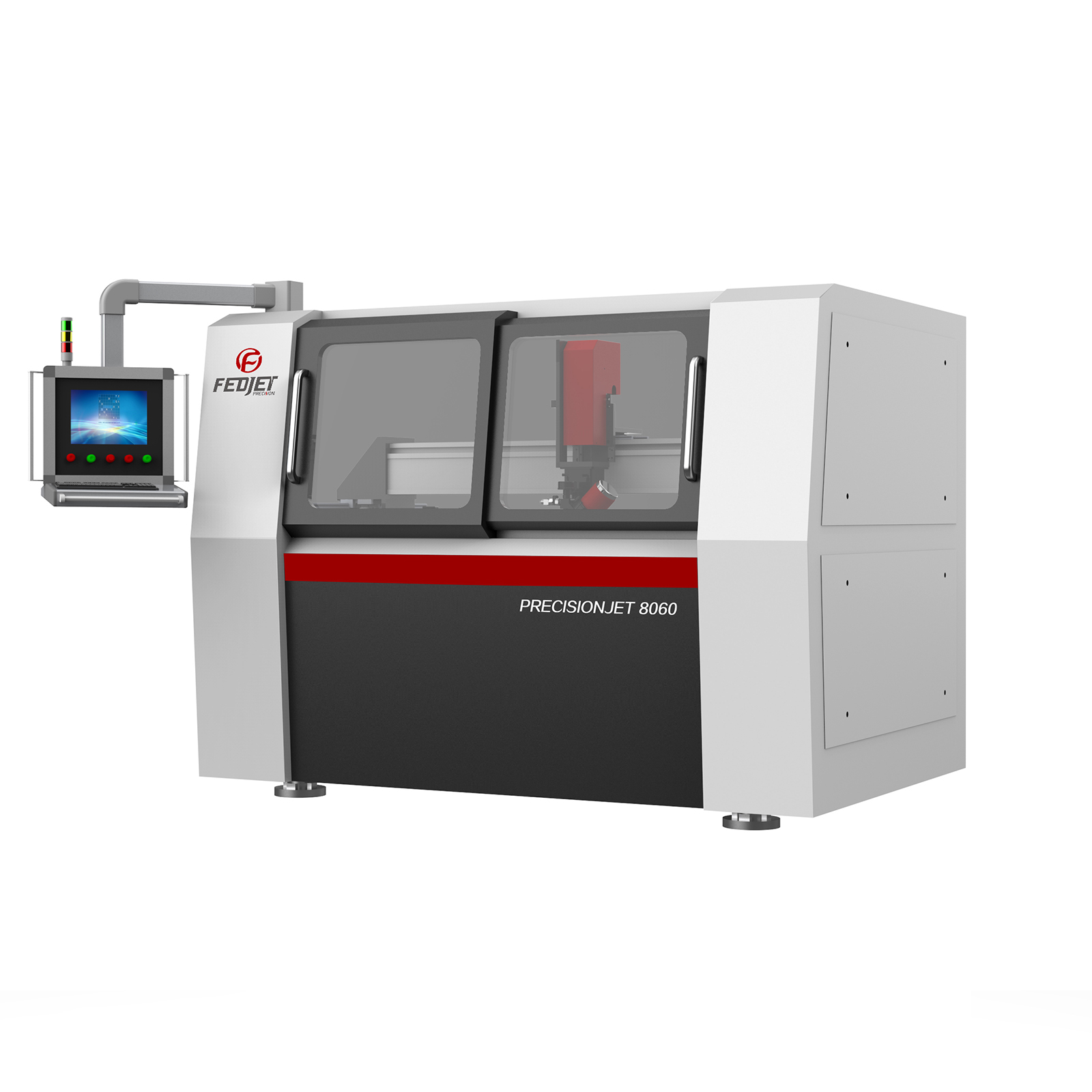 całkowicie zamknięta 3/5-osiowa maszyna do cięcia strumieniem wody o wysokiej precyzji