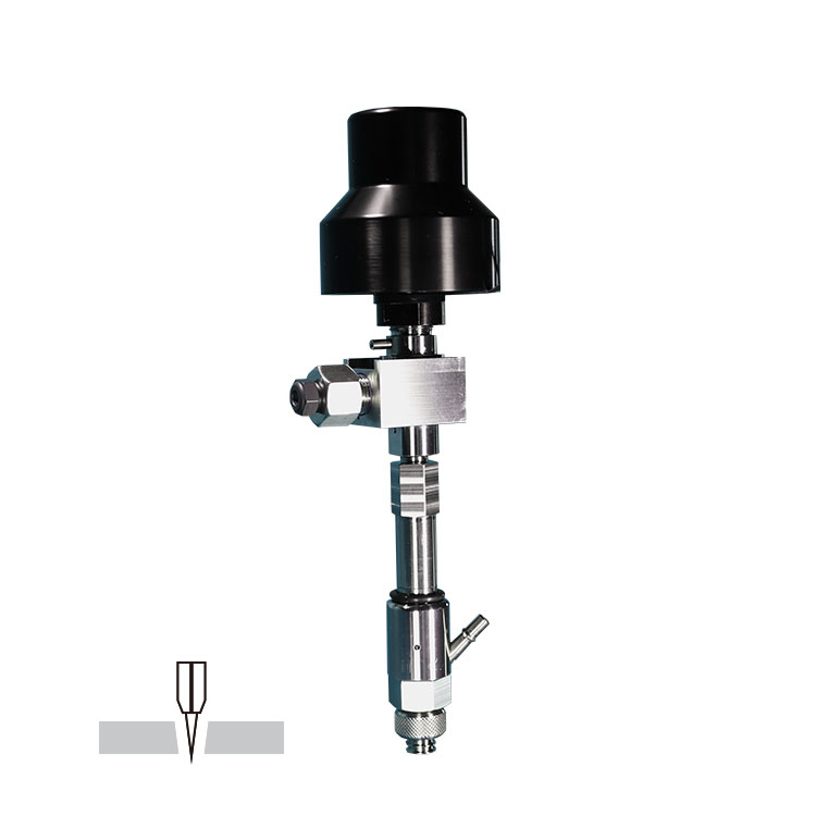 3-osiowa głowica tnąca strumieniem wody i ścierniwem